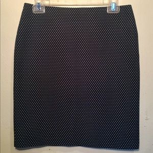 Retro Micro Polkadot Skirt